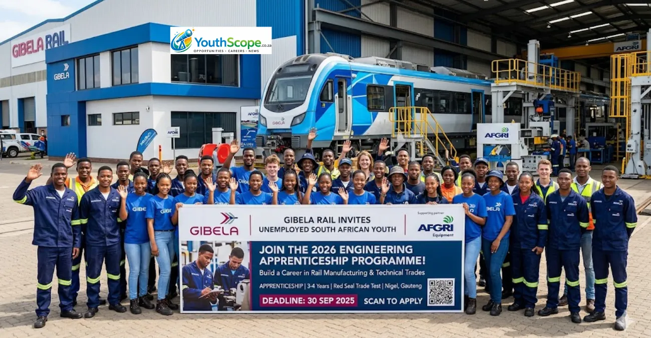Gibela Rail Engineering Apprenticeship Programme 2026 Now Open in South Africa