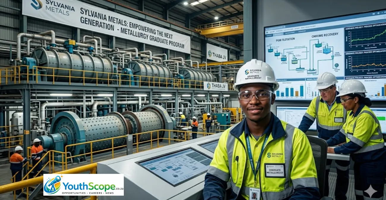 Sylvania Metals Metallurgy Internship 2026 Opens for Graduates - Applications close on 02 May 2026