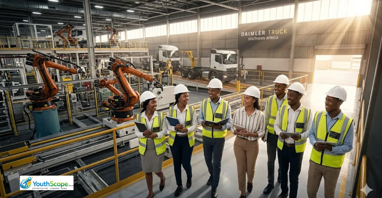 Daimler Truck South Africa YES Internship Programme 2026: 12-Month Opportunity for Unemployed Youth