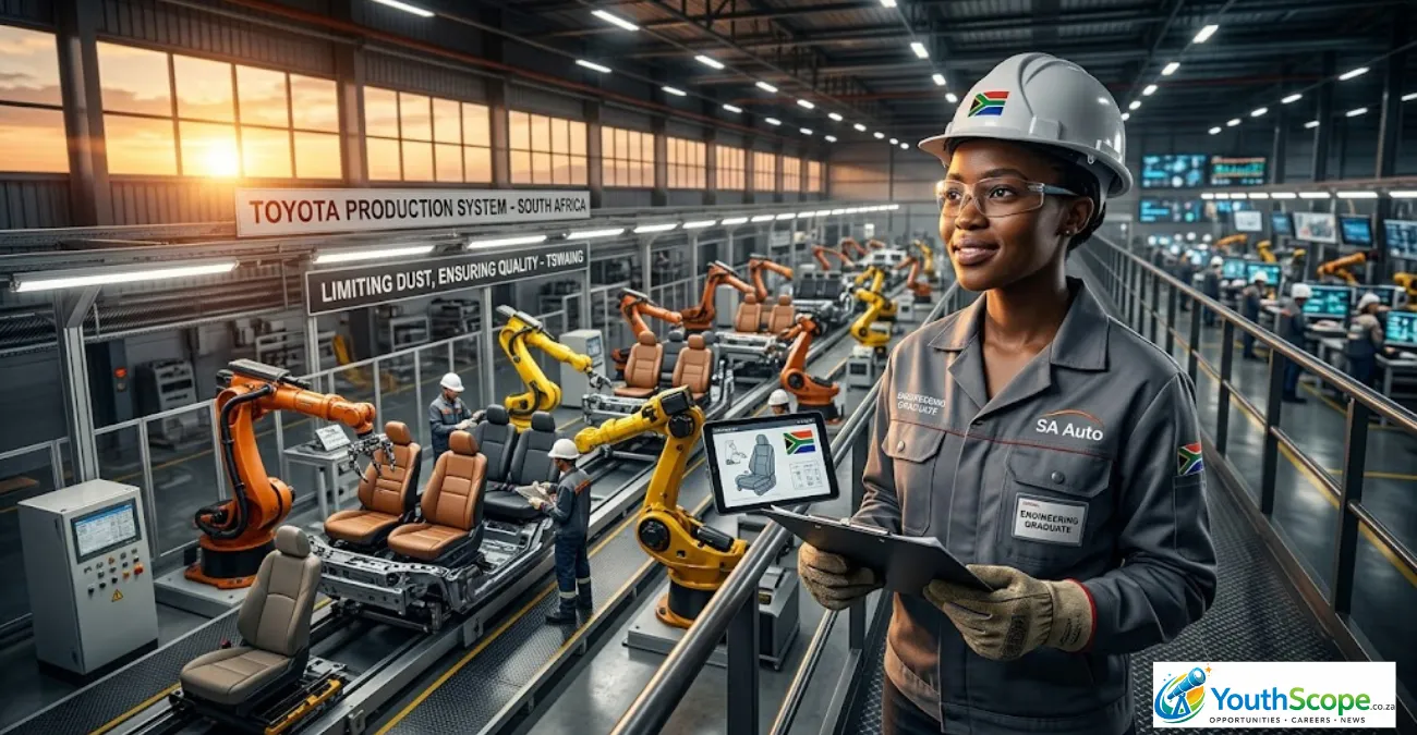 Toyota Boshoku SA Graduate Trainee Programme 2026 Opens for Engineering Graduates