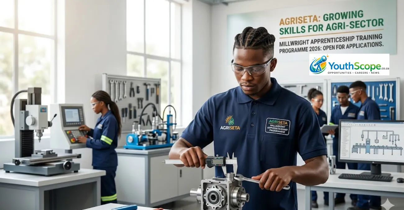 West Coast TVET College AGRISETA-Funded Millwright Apprenticeship 2026 Opens (15 Positions