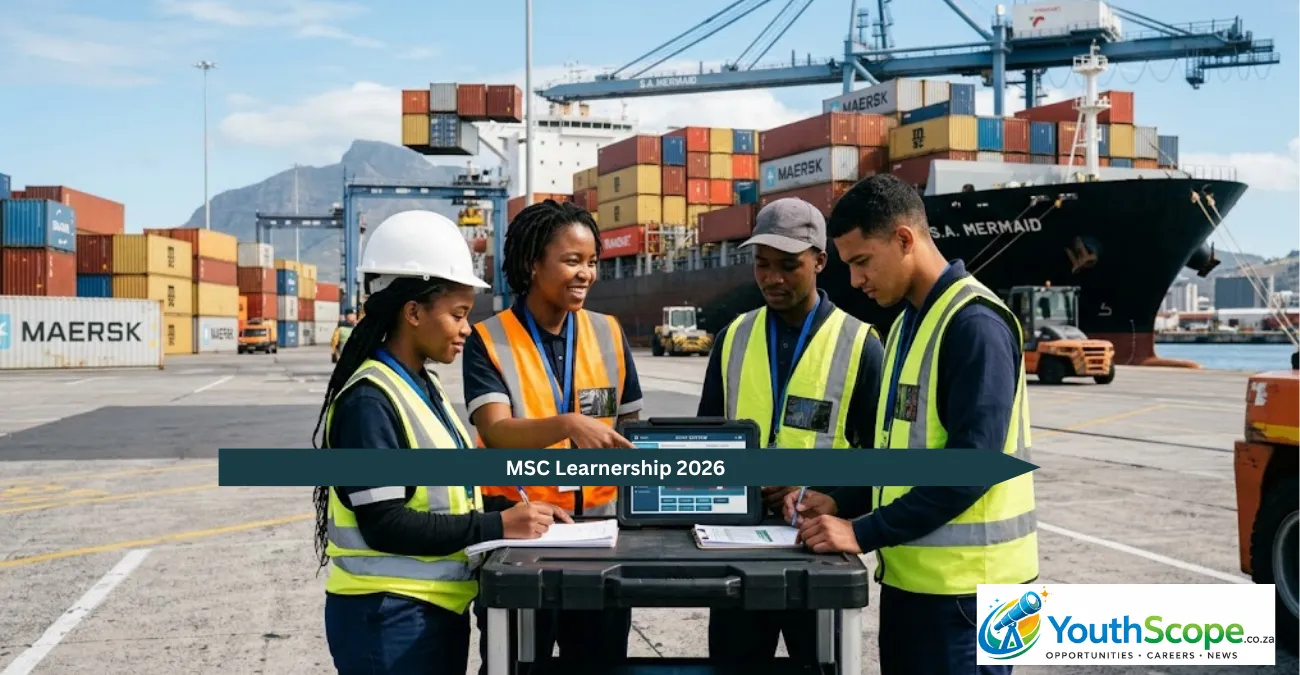 MSC Learnership 2026: A Life-Changing Maritime Opportunity Offering R4,000 Monthly Stipend for South African Youth