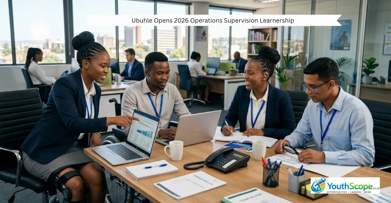 Ubuhle Opens 2026 Operations Supervision Learnership for Young South Africans with Disabilities