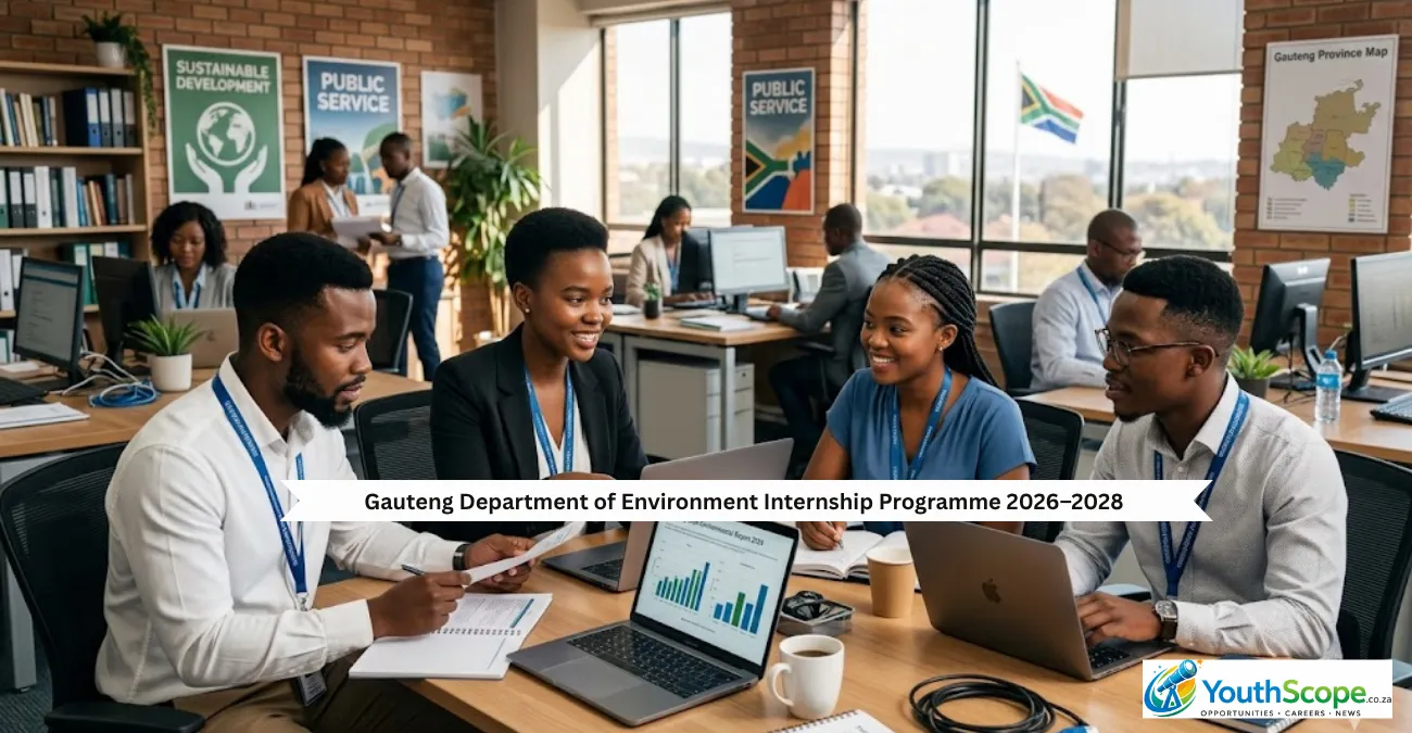 Gauteng Department of Environment Internship Programme 2026–2028