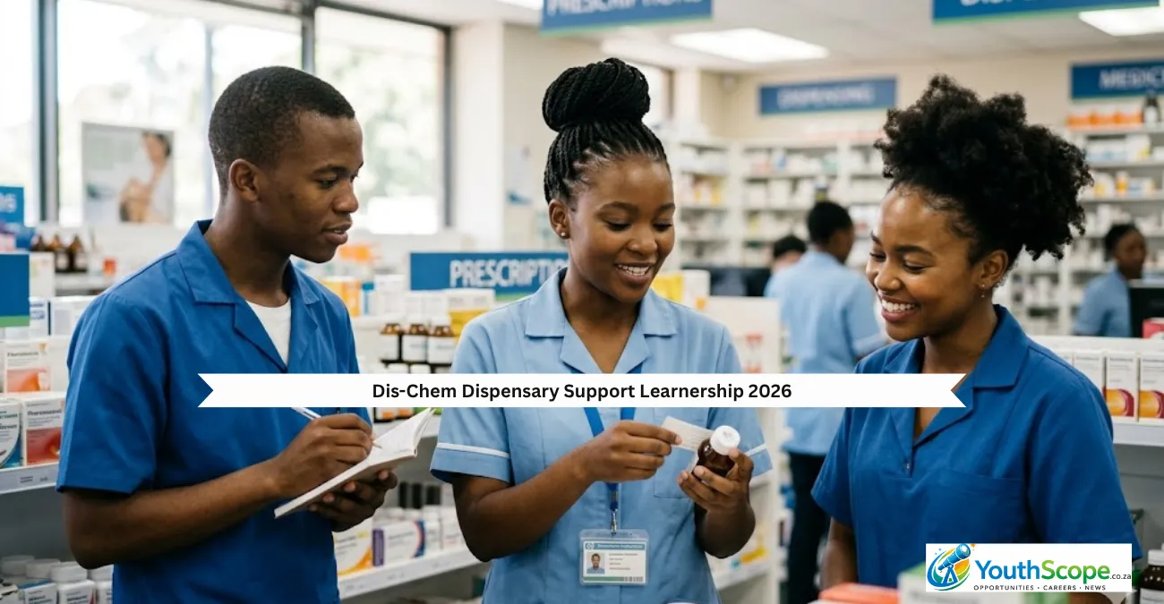 Dis-Chem Dispensary Support Learnership 2026