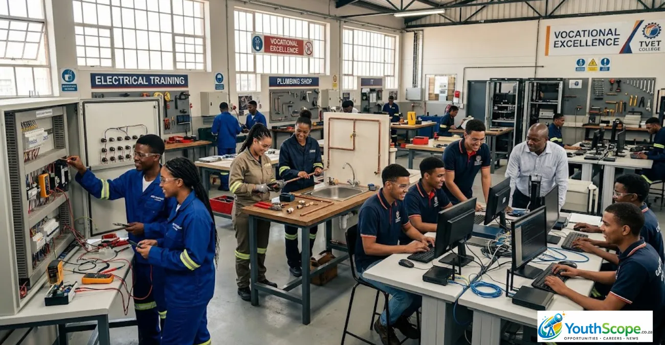R2 500 Monthly Stipend Learnerships and Occupational Programmes at South West Gauteng TVET College 2026
