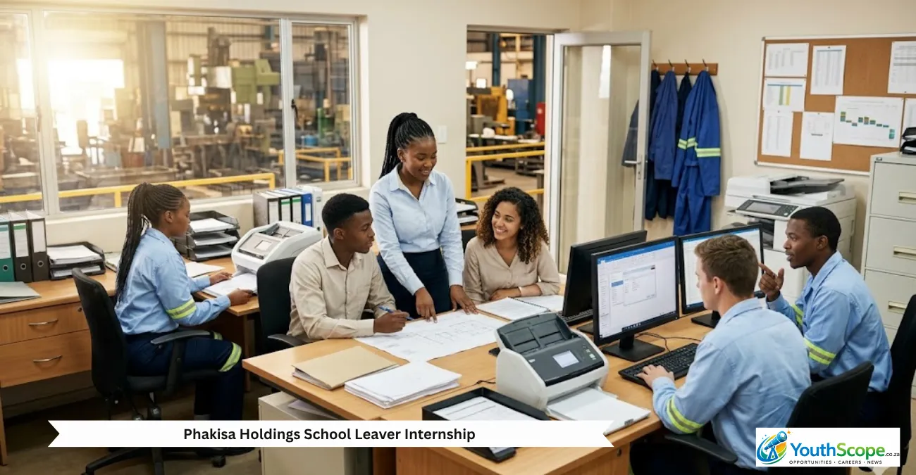 Recent Matriculants Can Apply for This Paid School Leaver Internship With a R5,000 Monthly Stipend
