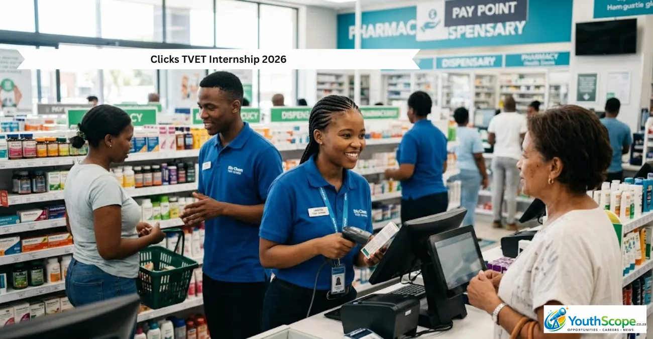 Clicks Opens 18-Month TVET Internship for Business Students in South Africa