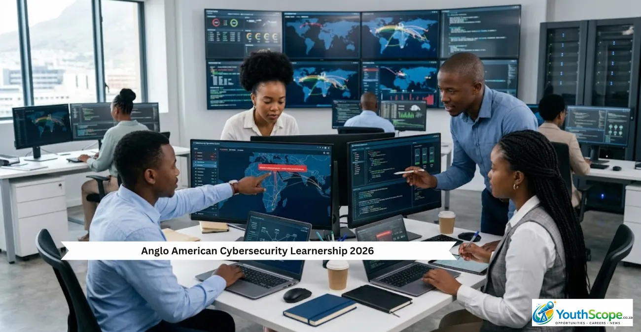 Anglo American Cybersecurity Learnership 2026 Opens Doors Into One of South Africa’s Fastest-Growing Tech Careers