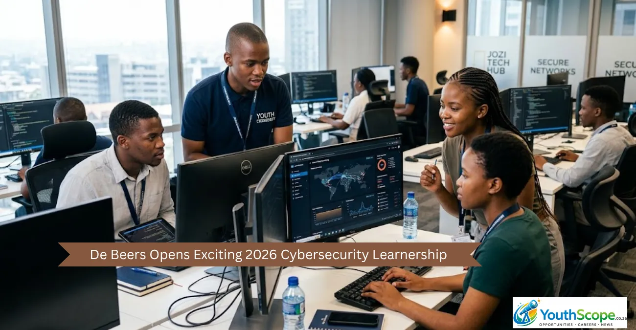 De Beers Opens Exciting 2026 Cybersecurity Learnership Opportunities for South African Youth
