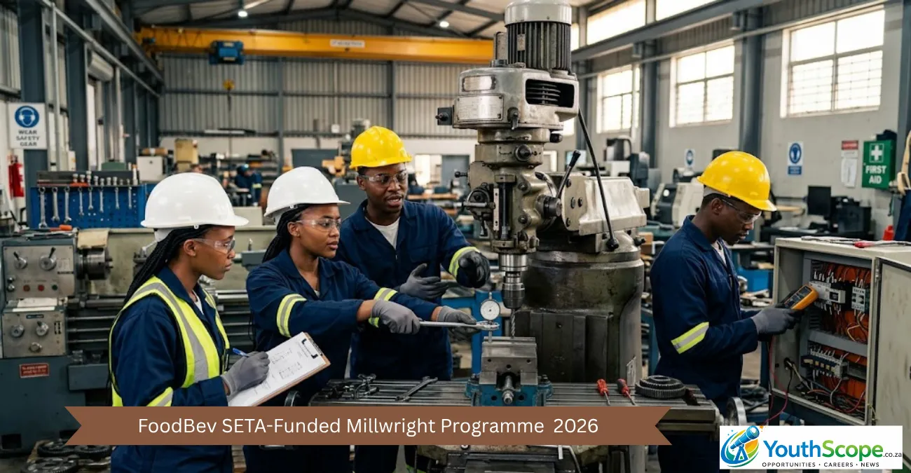FoodBev SETA-Funded Millwright Programme Gives South African Youth a Powerful Technical Career Opportunity for 2026
