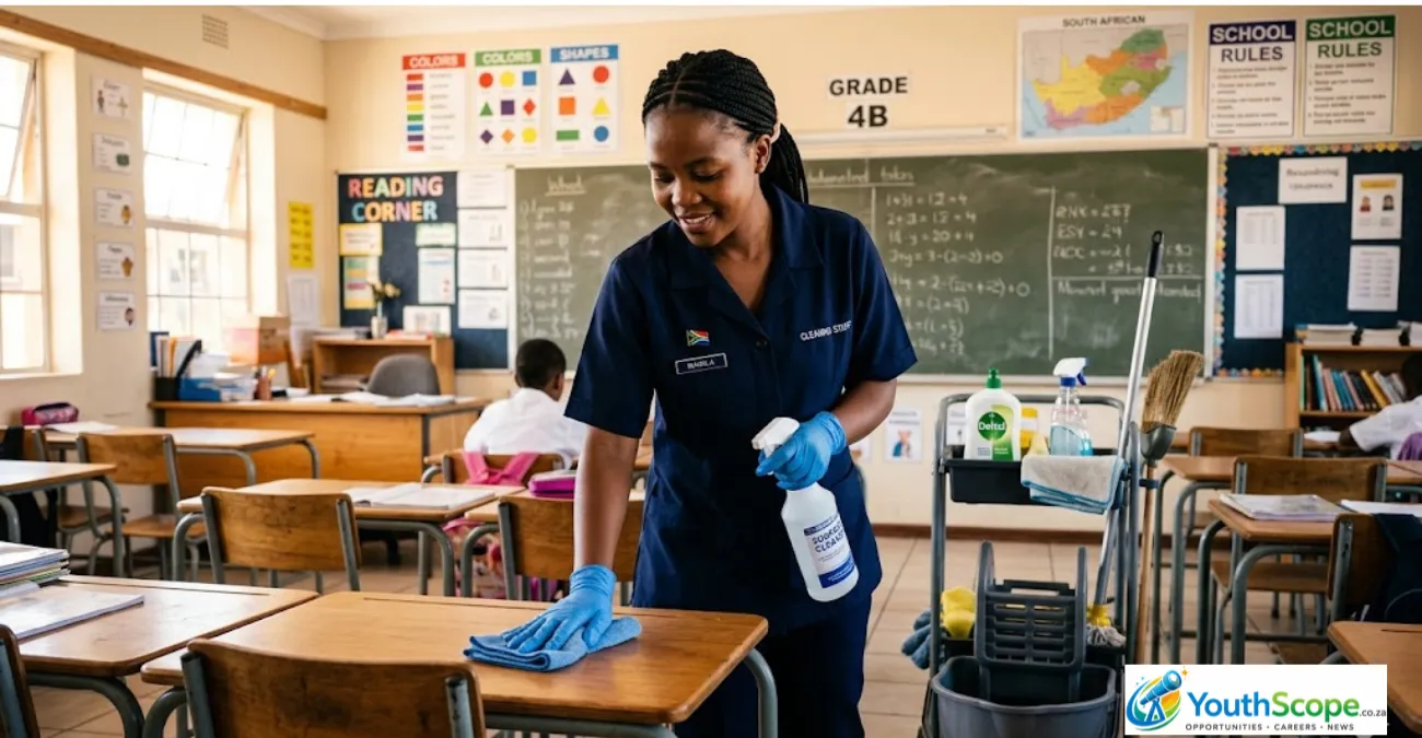 How to Apply for School Classroom Cleaner Jobs in South Africa in 2026