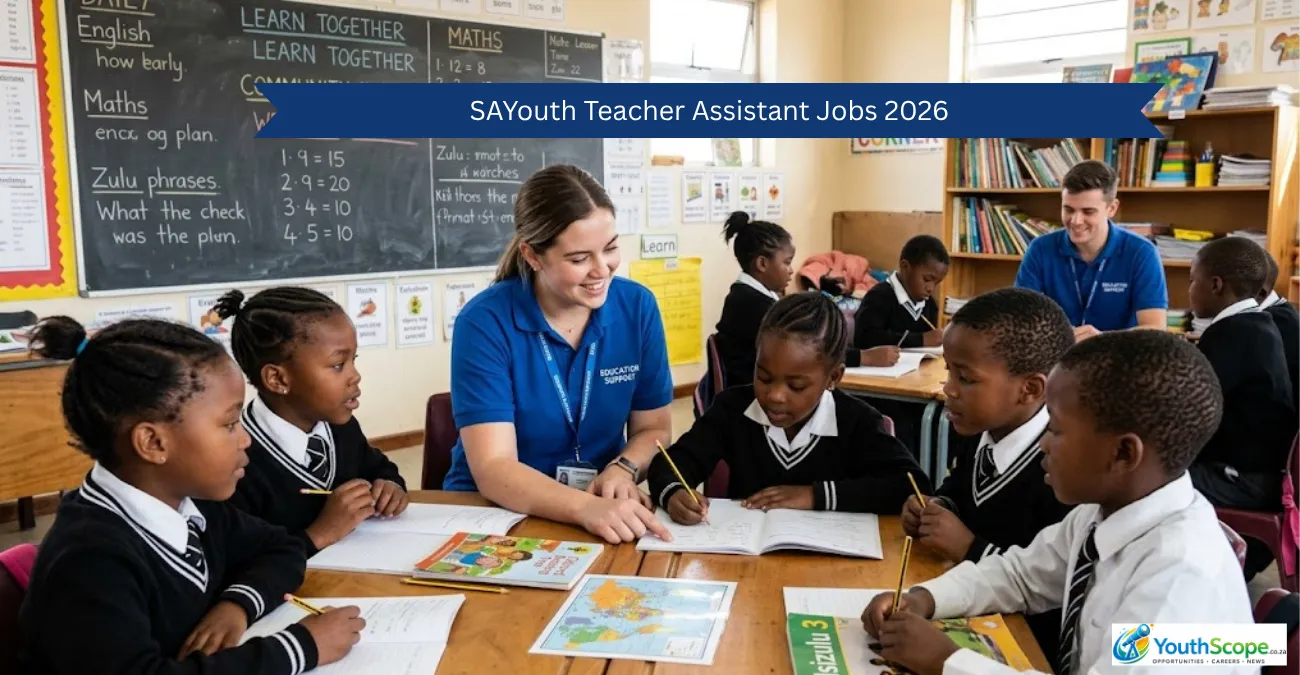 SAYouth Teacher Assistant Jobs 2026