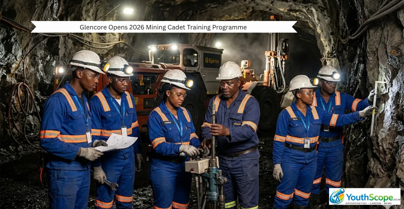 Glencore Opens 2026 Mining Cadet Training Programme for Grade 10 South African Youth