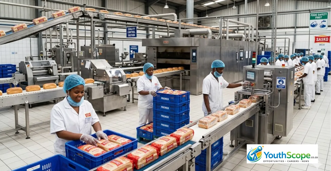 Premier Aeroton Bakery Hiring Bread Packers for Permanent FMCG Jobs in Gauteng