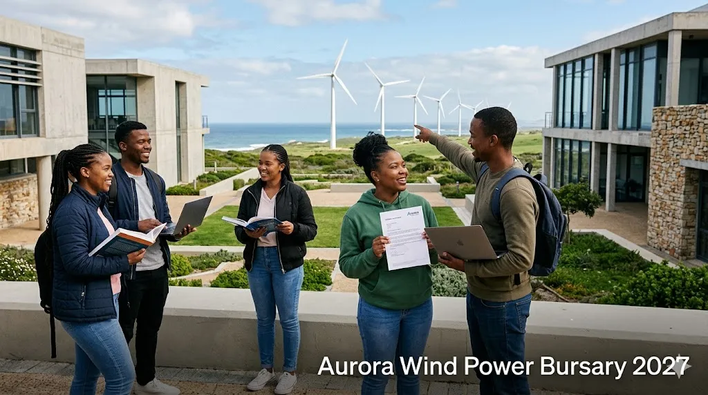Aurora Wind Power Bursary Programme 2027 supporting West Coast students in South Africa