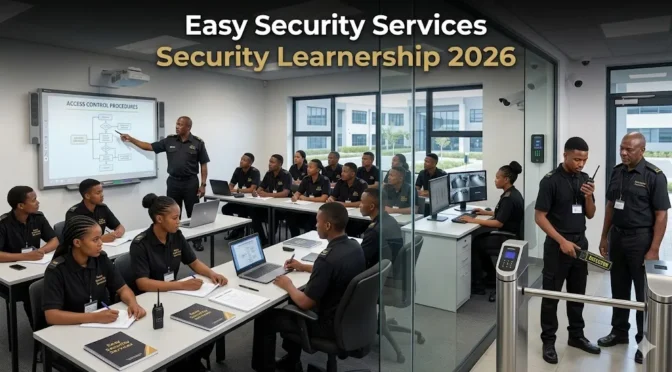 Easy Security Services Security Learnership 2026: 12-Month SASSETA Programme for Unemployed Youth (NQF Level 3)