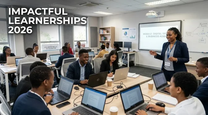 South African learners attending an accredited Impactful learnership training programme.
