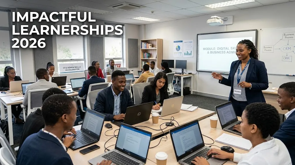South African learners attending an accredited Impactful learnership training programme.