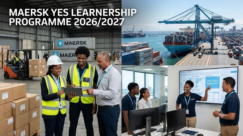Young South Africans participating in the Maersk YES Learnership Programme 2026/2027.