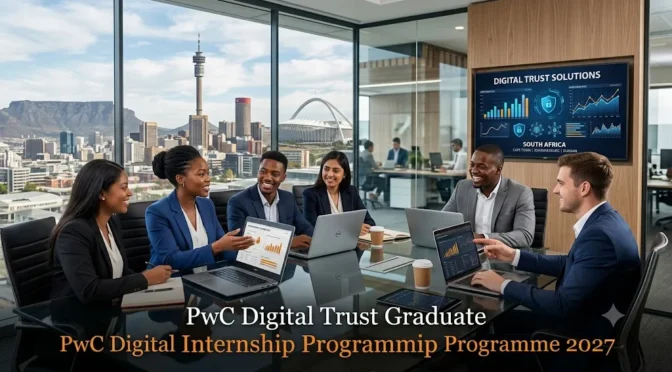 PwC Digital Trust Graduate Internship Programme 2027 for South African graduates.