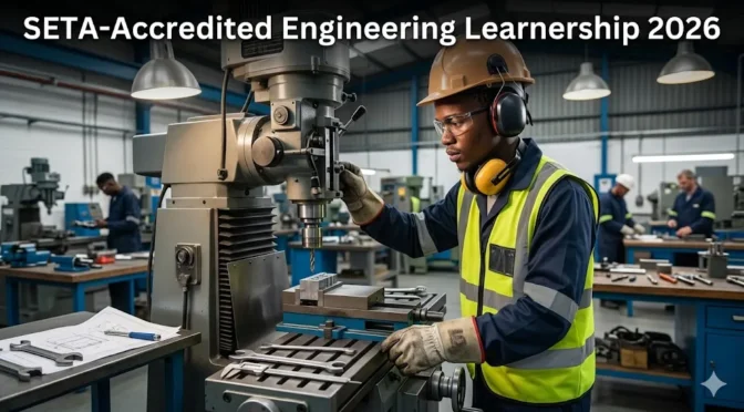 SETA-Accredited Engineering Learnership 2026 (R5,600 Monthly Stipend) – Apply Before 25 June 2026