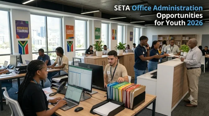 SETA Office Administration Learnerships 2026: 12-Month Paid Opportunities for South African Youth