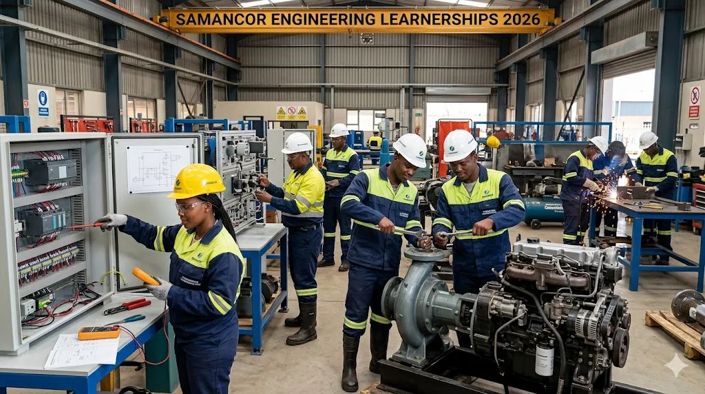 Samancor Engineering Learnership Programme 2026 for South African youth