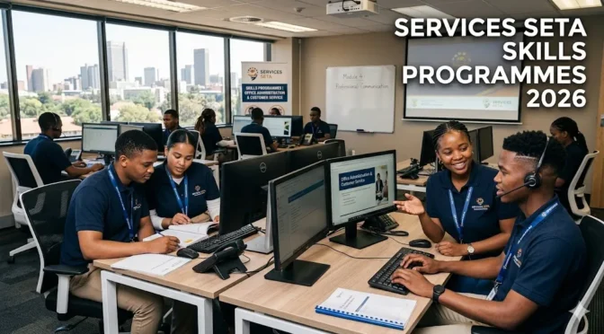 Services SETA Skills Programmes Funded for South Africans 2026
