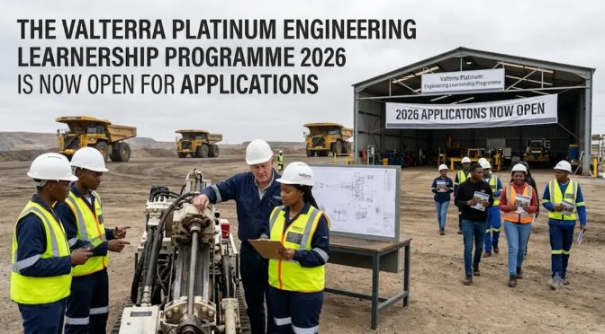 Valterra Platinum Engineering Learnership Programme 2026 | Apply Before 12 July 2026