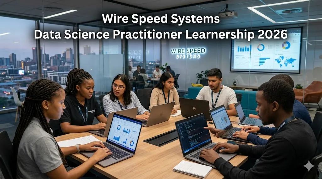 Wire Speed Systems Data Science Practitioner Learnership 2026 for unemployed South African youth.