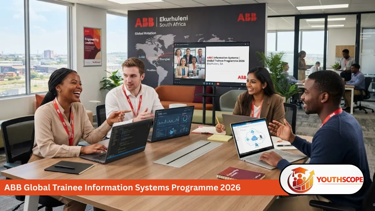 South African IT graduates participating in the ABB Global Trainee Information Systems Programme 2026.