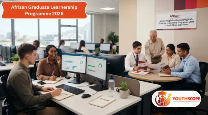 Afrizan Graduate Learnership 2026 Pays Up to R6,500 Per Month – Apply Now
