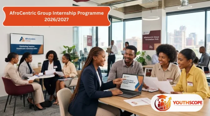 AfroCentric Group Internship Programme 2026/2027 for South African graduates in Roodepoort offering a R6 500 monthly stipend.