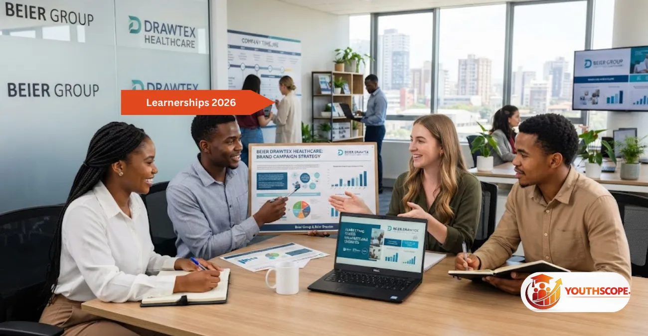 Beier Group YES Learnership 2026 marketing graduates workplace programme in Pinetown. Image Title