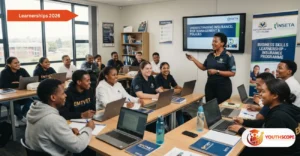 Business Skills Learnership 2026 students at Eastcape Midlands TVET College.