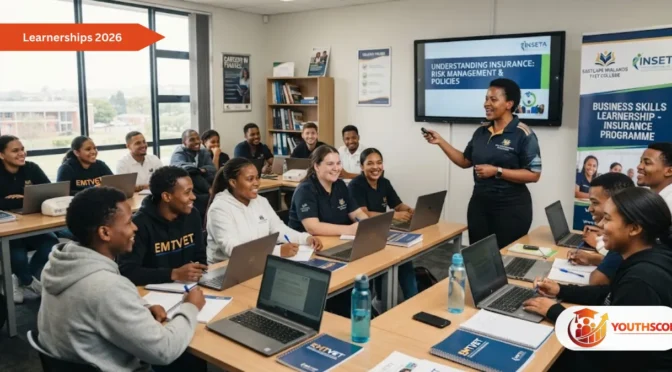 Business Skills Learnership 2026 students at Eastcape Midlands TVET College.