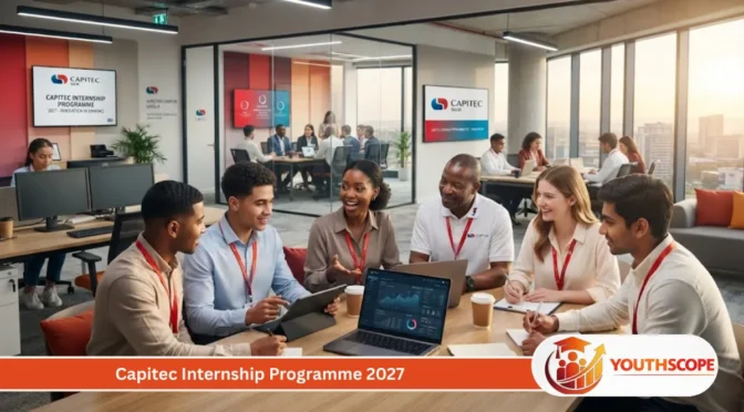 Capitec Internship Programme 2027 for South African graduates with no work experience.