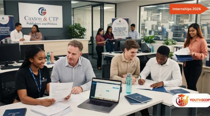 Human Resources graduates participating in the Caxton & CTP Human Resource Internship Programme 2026.