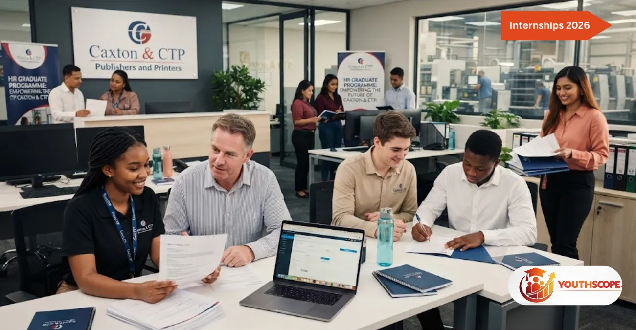 Human Resources graduates participating in the Caxton & CTP Human Resource Internship Programme 2026.