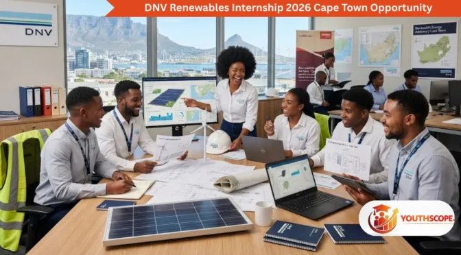 DNV Renewables Internship 2026: Cape Town Opportunity for Early-Career Energy Graduates