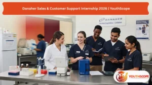 Young South African graduates receiving medical device sales and clinical support training during the Danaher Sales & Customer Support Internship 2026.