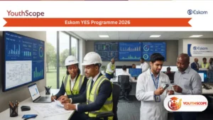 Young South African participants gaining workplace experience through the Eskom YES Programme 2026 in Gauteng.