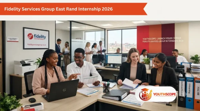South African Graduates Have Days Left to Apply for the Fidelity Services Group Internship 2026