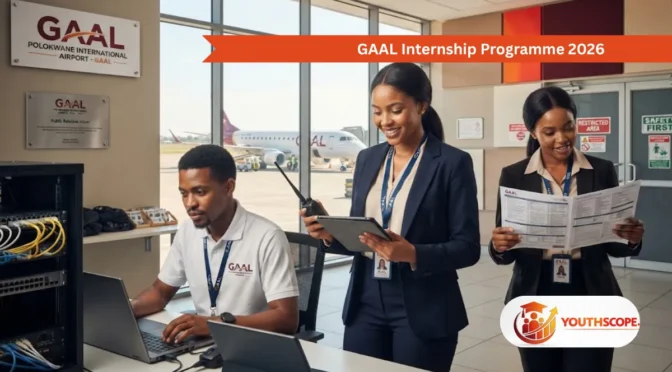 GAAL Internship Programme 2026 Now Open: Earn R7,000 Per Month at Polokwane International Airport