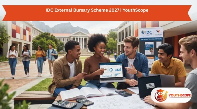 IDC External Bursary Scheme 2027: Students Can Apply for Tuition, Accommodation and Laptop Support