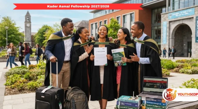 Fellowship 2027/2028: Kader Asmal Fellowship Offers Fully Funded Master’s Study in Ireland for South Africans