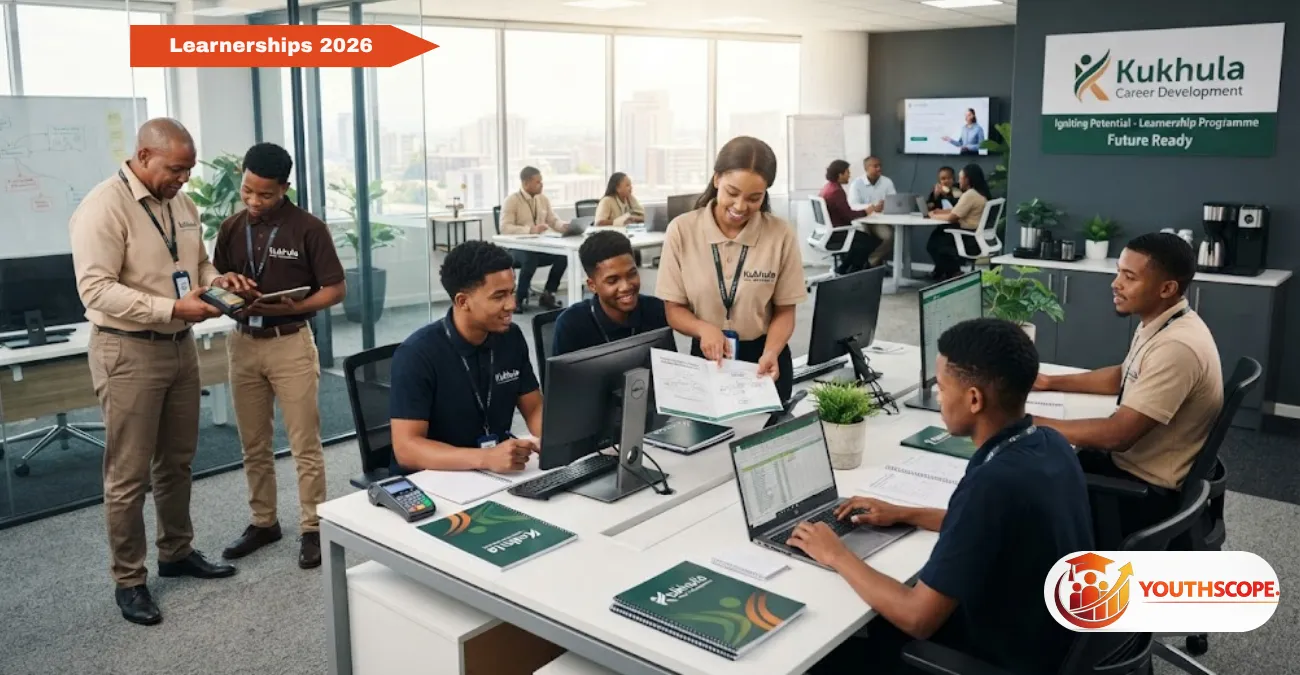 Kukhula Learnership Programme 2026 South African youth workplace training opportunity