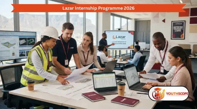Lazar Internship Programme 2026 Now Open – Salary/Stipend: R1,234 – R5,678 per month