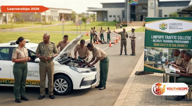 Limpopo Traffic Officer Learnership 2026: 204 Government Posts Open With R70,383 Annual Stipend – Apply Before 24 July